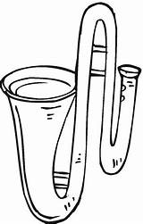Trombone Coloring Pages Results sketch template