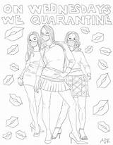 Sheets Coloringhome Quarantine Pastemagazine sketch template
