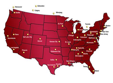 distribution centers nationwide   means     customers   areas