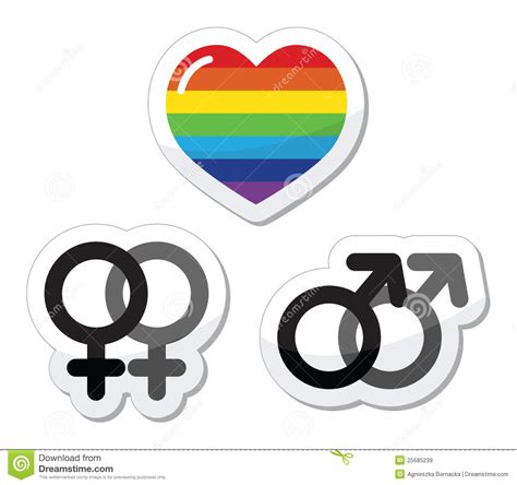 gay couple gay love icons set stock illustration illustration of