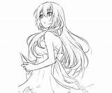 Luka Coloring Pages Megurine Template Cute sketch template