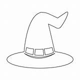 Bruja Sombrero Hexenhut Icon0 sketch template