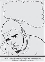 Activity Coloring Rap Book sketch template