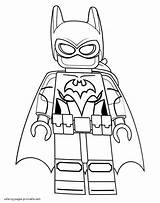 Batman Coloring Lego Pages Printable Kids Print Look Other sketch template