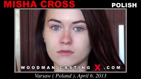 misha cross on woodman casting x official website