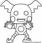 Pokemon Mime Pop Mr Funko Coloring Pages Printable sketch template