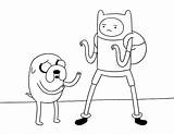 Adventure Time Coloring Pages Characters Finn Library Clipart sketch template