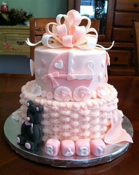 emilys baby shower cake cakecentralcom
