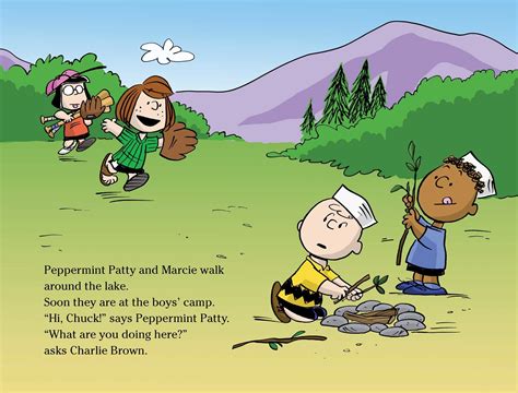 peppermint patty goes to camp book by charles m schulz maggie testa