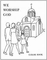 Coloring Church Pages Orthodox Buildings Printable Architecture Christian English Worship God Nourishment Spiritual Lastly Visit Online Pdf Kb Drawing sketch template