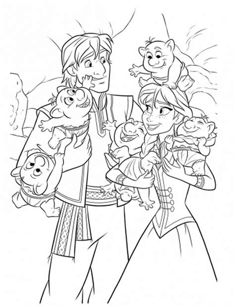 frozen trolls coloring page  holiday site dreamworks trolls