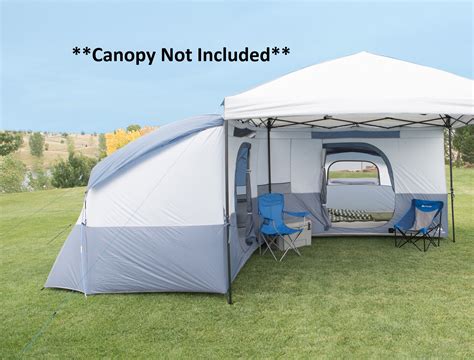 ozark trail connect tent  person canopy tent straight leg canopy sold separately walmart