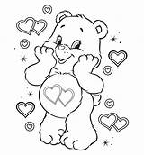 Coloring Pages Care Bear Mickey Mouse Drawings Bears Kids Printable Colouring Sheets Adult sketch template