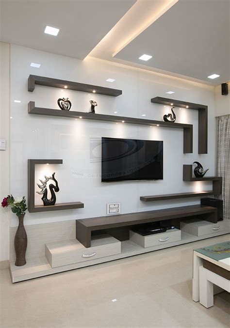 mrlalit sharmas residence  kharghar minimalist living room