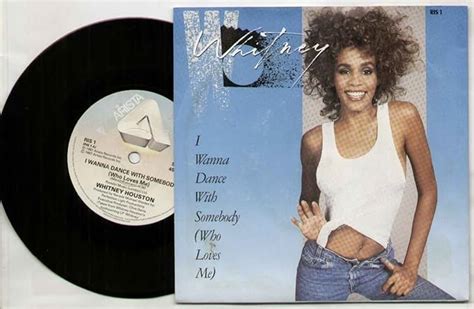 Whitney Houston I Wanna Dance With Somebody 7 Inch Vinyl 45