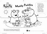 Peppa Muddy Puddles Coloringhome Scholastic Col Acessar Everfreecoloring Peppapig sketch template