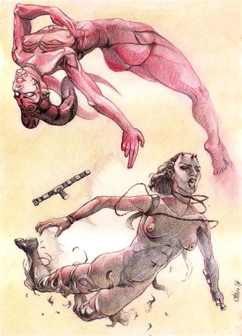 darth talon and maris brood fighting by utherbraten hentai foundry