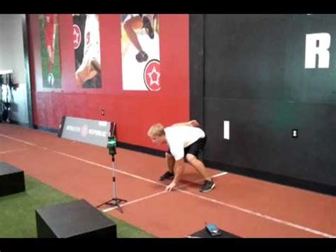 pro agility drill  seconds electronic timing youtube
