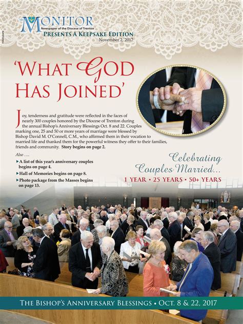 trenton monitor  anniversary blessings special edition  diocese
