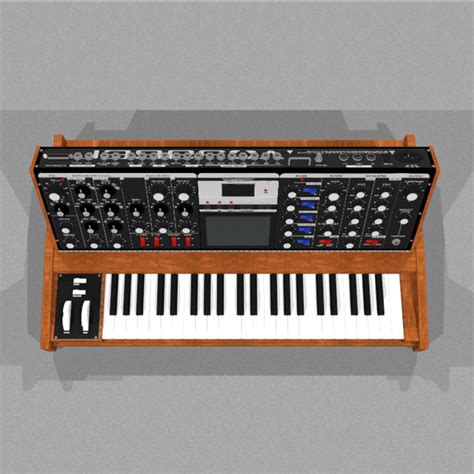 model keyboard synth synthesizer