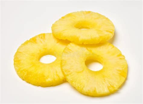 pineapple rings stock image image  tropical rings