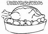 Coloring Thanksgiving Turkey Dinner Table Kids Pages Book Color Printable Template Christmas Print Getcolorings Coloringpagebook Templates sketch template