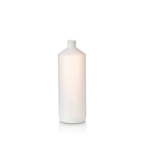 ltr natural hdpe cylindrical bottle cambrian packaging
