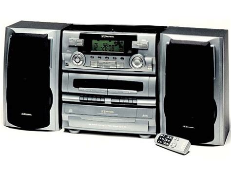 home audio system  cd changer amfm stereo radiodual cassette