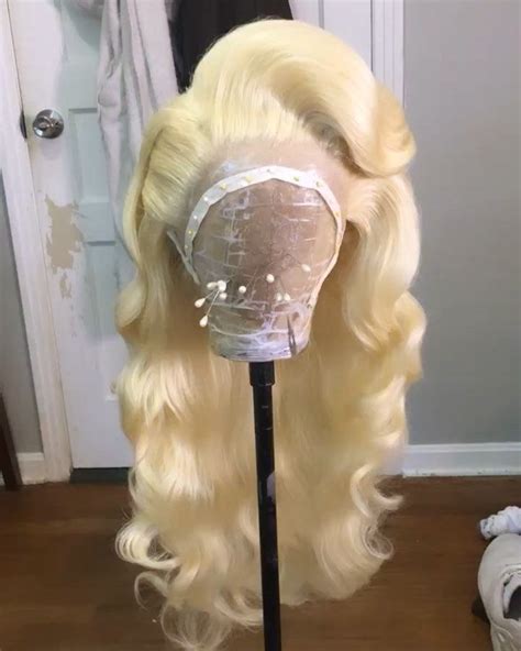 wigs by golgi auf instagram „platinum blonde waves