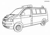 Polizei Polizeiauto Transporter Malvorlage Fahrzeuge Malvorlagen Happycolorz Drucken Fahrzeug sketch template