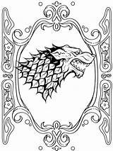 Thrones Game Coloring Pages Printable Color Impressive Getdrawings Getcolorings Popular sketch template