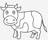 Cow Coloring Pages Cute Clipart Color Collection Pngkey sketch template