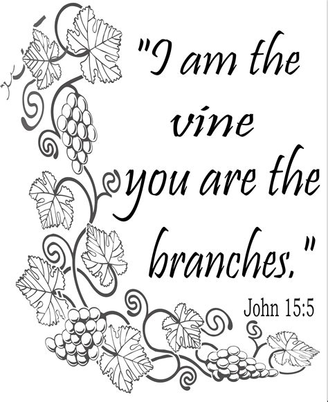 vine    branches coloring page coloring pages