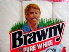 original brawny man ideas man  originals towels bear