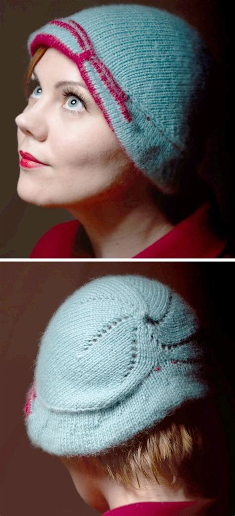 Free Knitting Pattern For Lee Cloche This Reversible Cloche Designed
