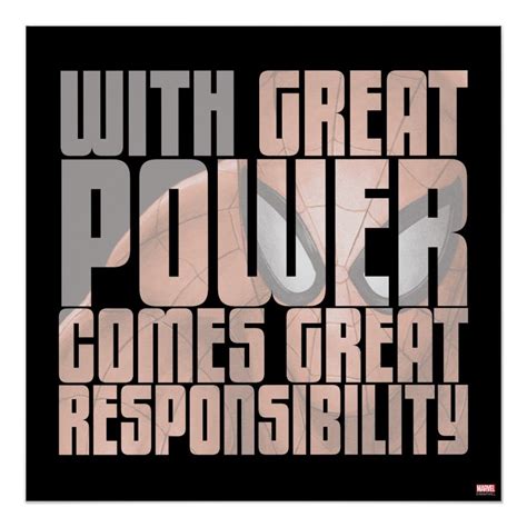 great power  great responsibility poster zazzle great