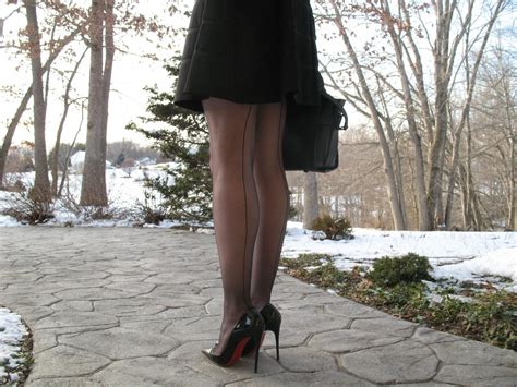 louboutins worn with nylons photos page 13 purseforum