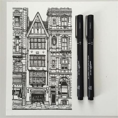 art drawing  sketch illustration linedrawing london