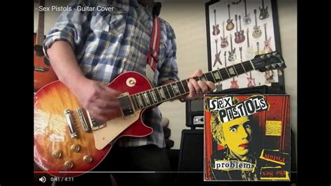 problems sex pistols guitar cover youtube