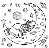Astronaut Coloring Pages Kids Wonder sketch template