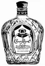 Crown Royal Drawing Bottle Logo Whiskey Tattoo Drawings Clipart Vector Drinks Marino Cory Crowns Favourites Add Templete Getdrawings Clipartmag Paintingvalley sketch template