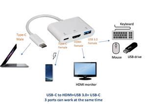 usb type   hdmi adapter  charging