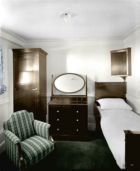 first class stateroom rms aquitania 1914 queens hotel maritime