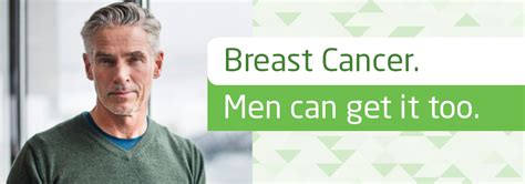finding cancer early breast cancer in men