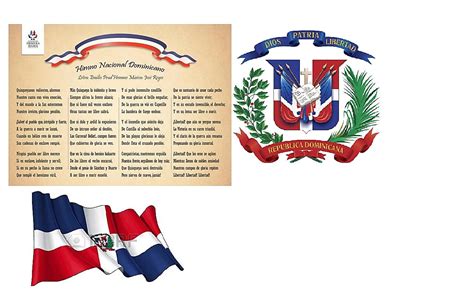 los símbolos patrios dominicano