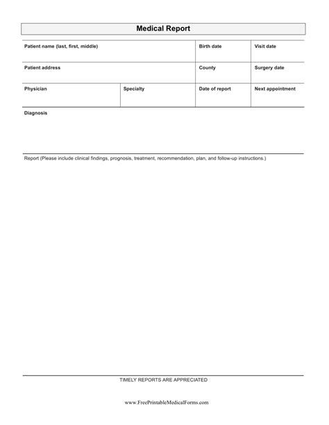 medical report template fill  sign