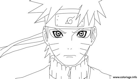 coloriage manga naruto  jecoloriecom