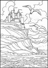 Coloring Haven Creative Dover Pages Book Publications Books Sheets Welcome Colouring Ocean Adult Fantasies Visit Kids Adults Psalms sketch template