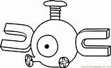 Magnemite Coloringpages101 sketch template