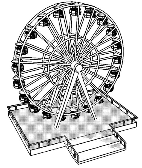fun ferris wheel coloring pages   kids coloring pages